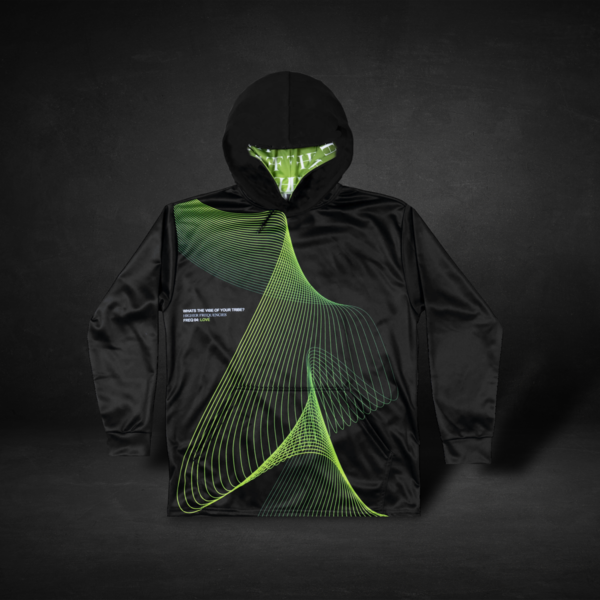 Freq 04 Love  - Activewear Fleece Hoodie