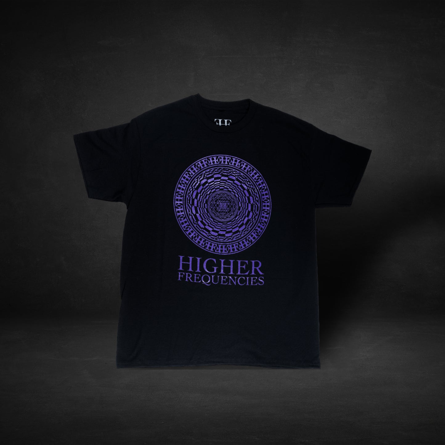 Ancestral Frequency Mandela Tee - Purple/Black