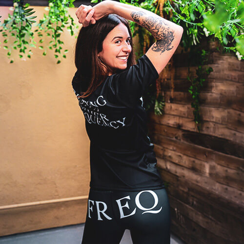 Awakening My Inner Freq - Women's Yoga Pants