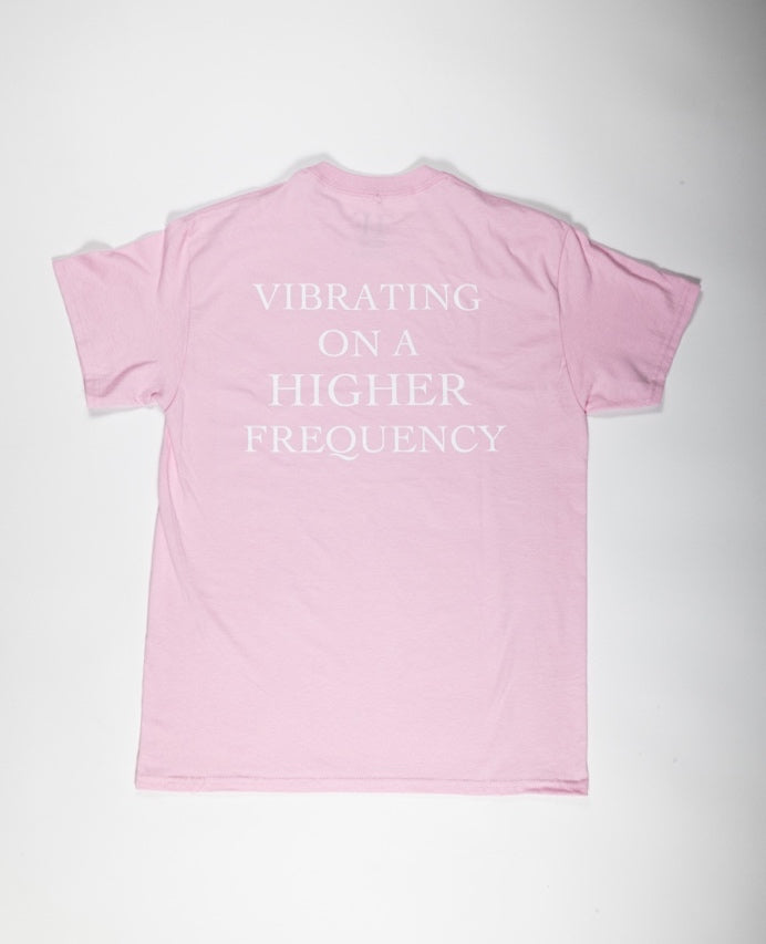 ancestral frequency mandal art pink t shirt