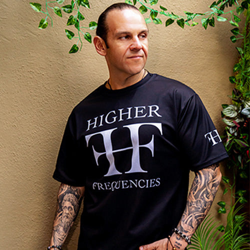 Men's Activewear HF Box Logo Jersey (White/Black)