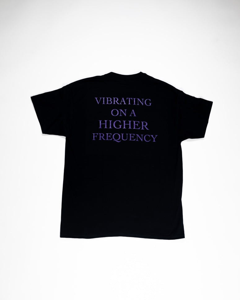 Ancestral Frequency Mandela Tee - Purple/Black