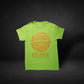 Ancestral Frequency Mandela Tee - Tan/Kiwi Green